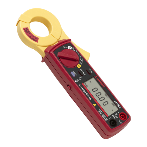 Beha-Amprobe AC50A User Manual