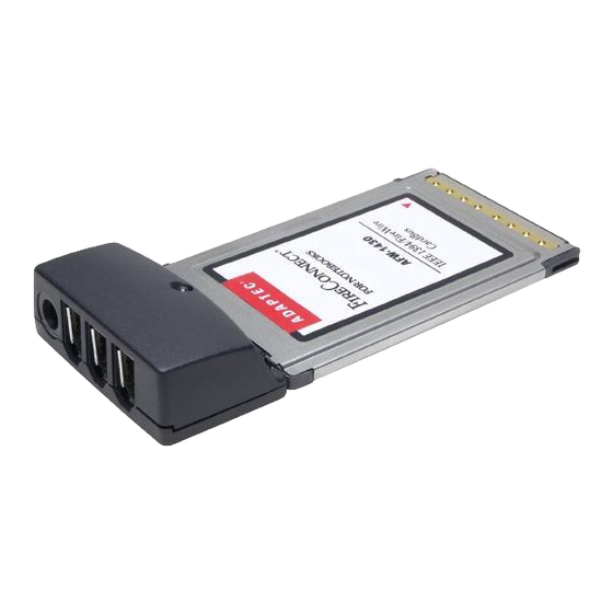 Adaptec AFW-1430 User Manual