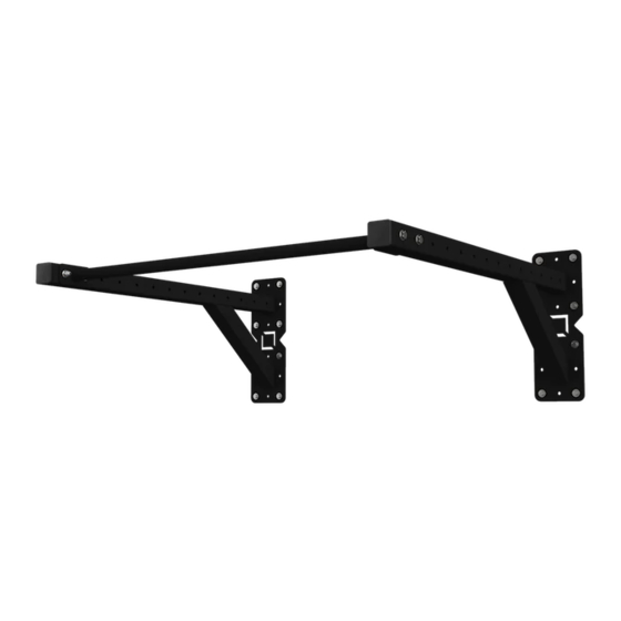 BLK BOX WALL MOUNTED PULL UP BAR Owner's Manual & Quick Start Manual