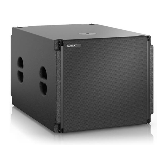 TW Audio i Series Operation Manual