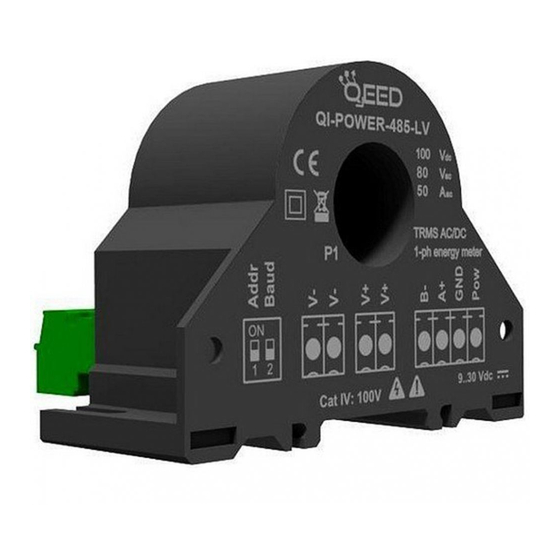 QEED QI-POWER-485-LV Quick Manual