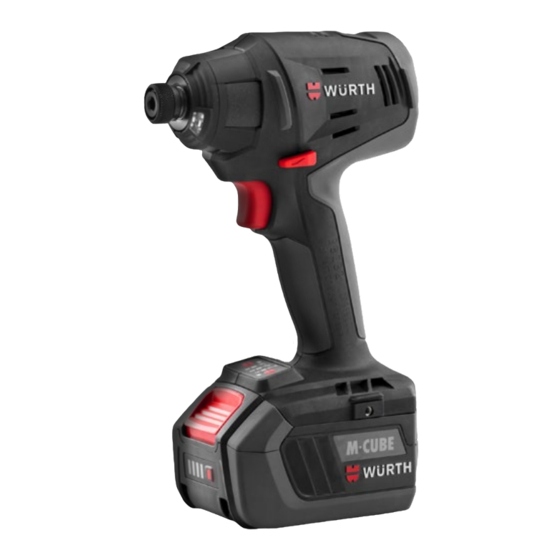 Würth 5701 415 000 Manual