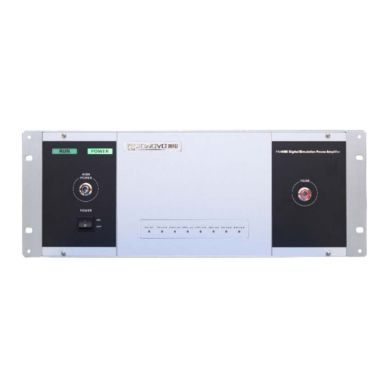 Ponovo PA460Bi-L Manuals