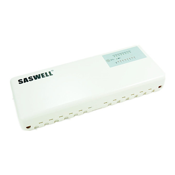 Saswell SCU209DE User Manual