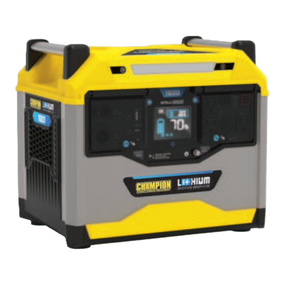 Champion 100594 Operator's Manual