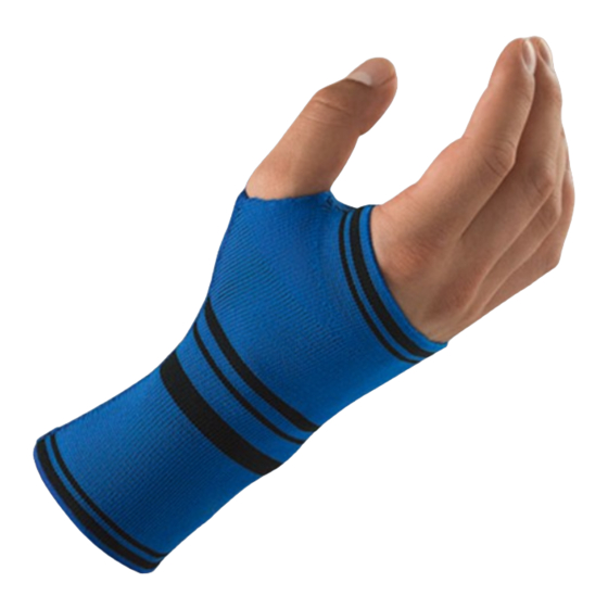 bort medical ActiveColor Sport Wrist band with thumb support Manual