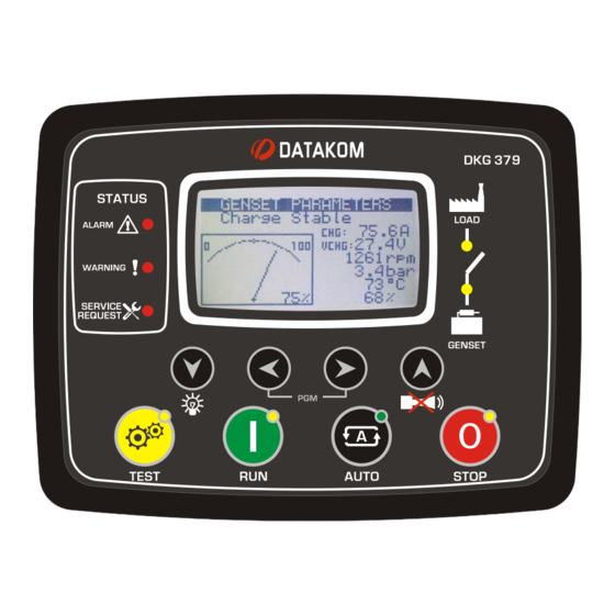 Datakom DKG-379 Manual