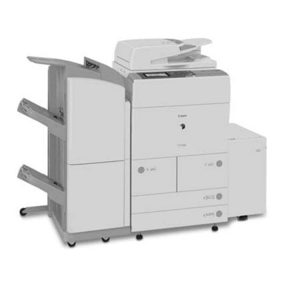 Canon imageRUNNER 5075 Series Service Manual