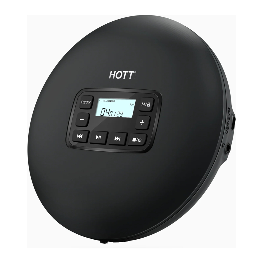 Hott CD204 Manual