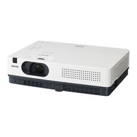 Sanyo PLC-XW300 Owner's Manual