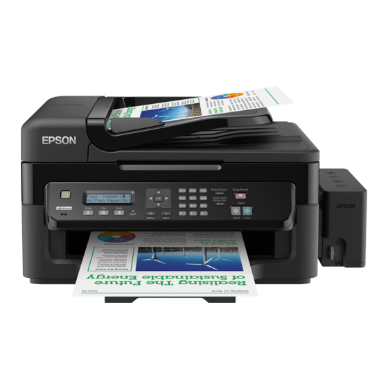 Epson L550 Start Here