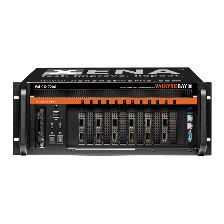 Xena Networks ValkyrieCompact Quick Start Manual