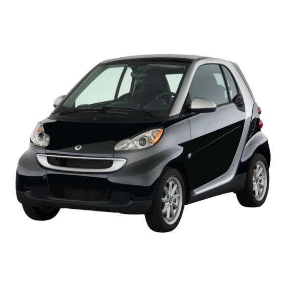 SMART Fortwo 2009 Manuals