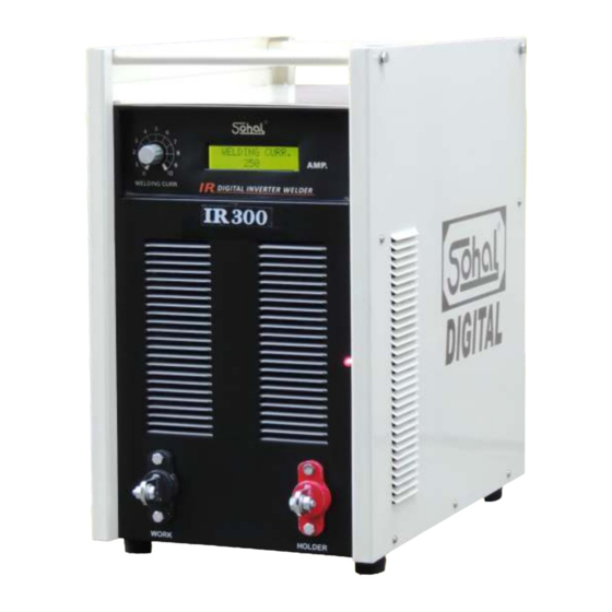 Sohal IR Series Manual