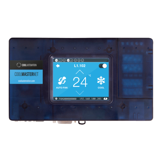 CoolAutomation CLOUDBOX Quick Installation Manual