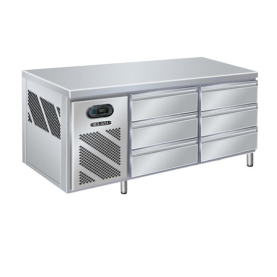 BERJAYA BS2DR/C4/2 Drawer Counter Chiller Manuals