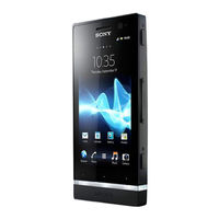 Sony XPeria ST25a Troubleshooting Manual