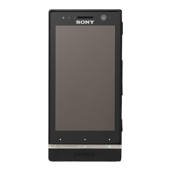 Sony XPERIA ST25i Customization Manual