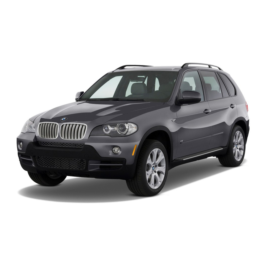 BMW 2009 X5 Owner's Manual