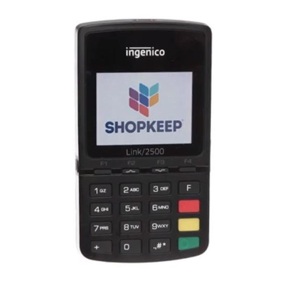 Ingenico Link/2500 User Manual