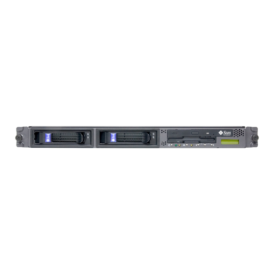 Sun Microsystems Sun Fire v20z Replacing