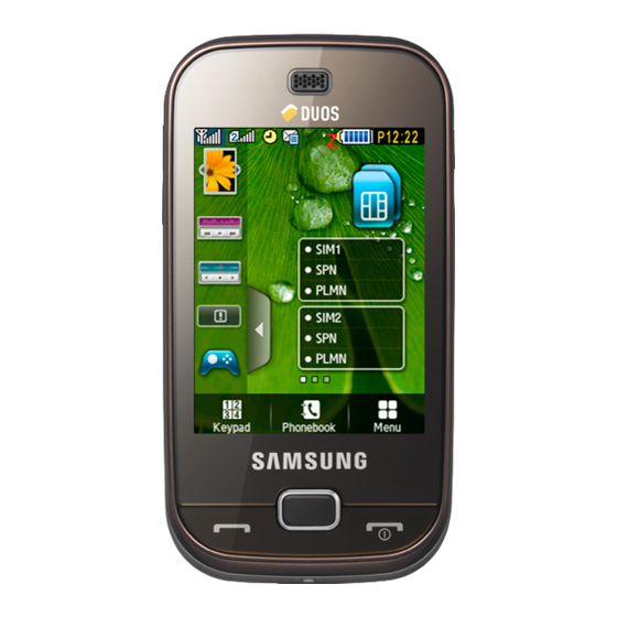 Samsung GT-B5722C User Manual