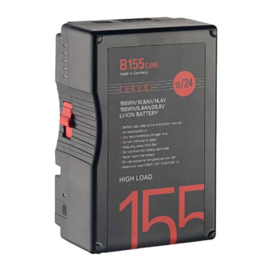 Bebob B155Cine User Manual