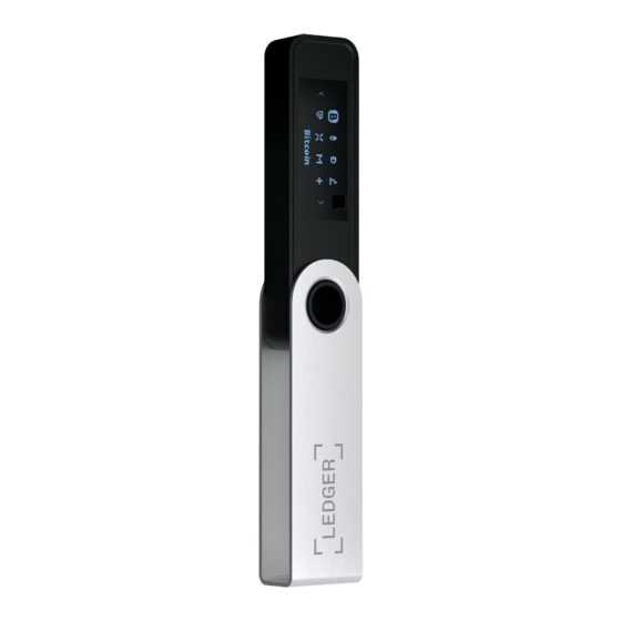 Ledger Nano S Plus User Manual