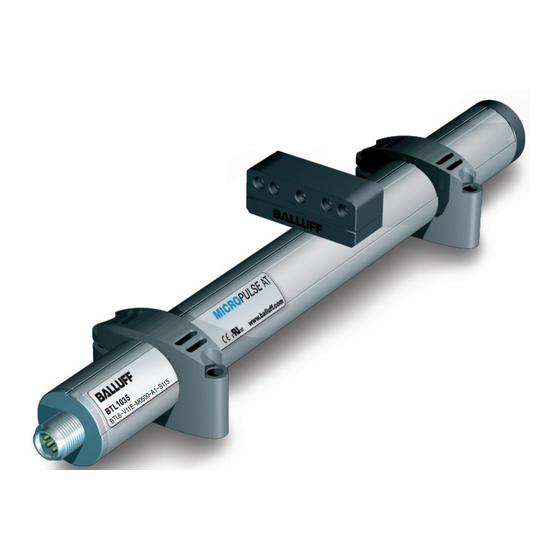 Balluff EtherCAT BTL6-V1 E-M A1-S115 Series User Manual