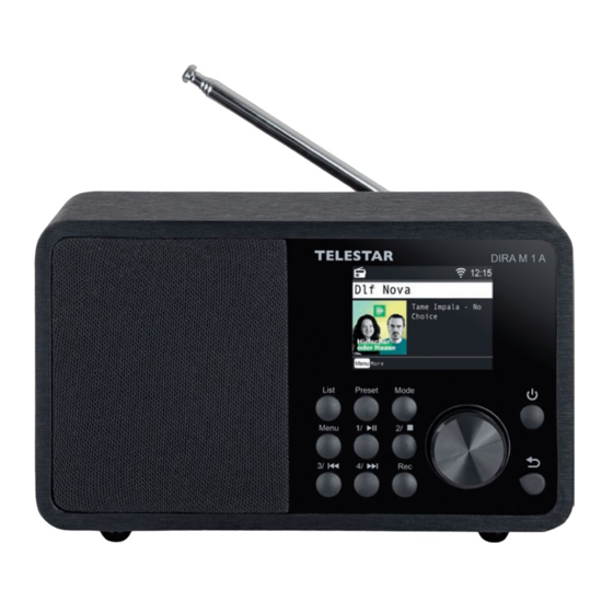 Telestar DIRA M 1 A Operating Instructions Manual