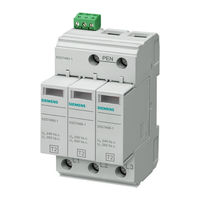 Siemens 5SD7463-0 Operating	 Instruction