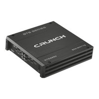 Crunch GTS Series User Manual