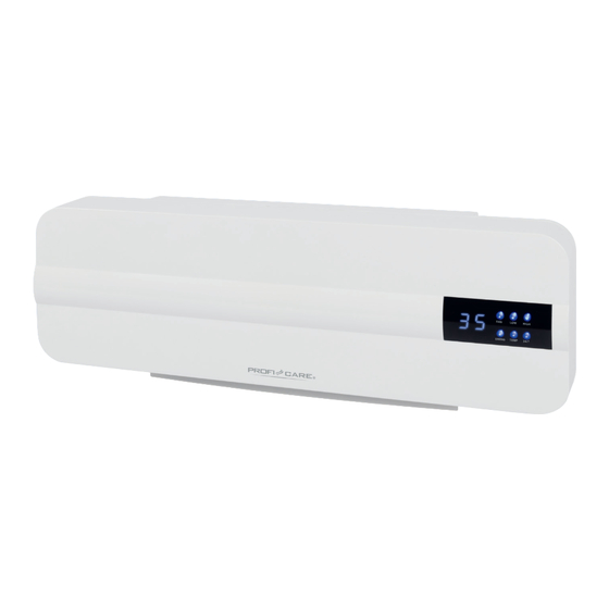 ProfiCare PC-HL 3116 Manuals