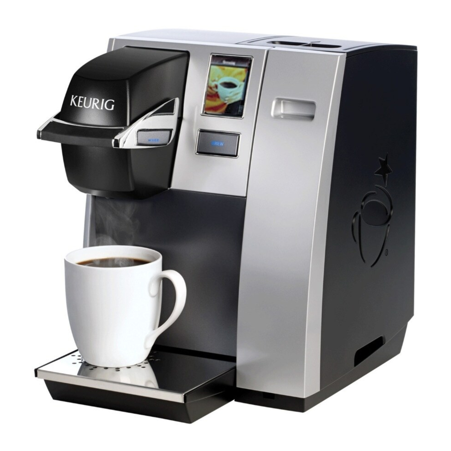 Keurig K-Cup K150, COMMERCIAL Series Manual