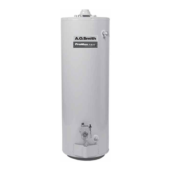 A.O. Smith Series 200 Specification Sheet