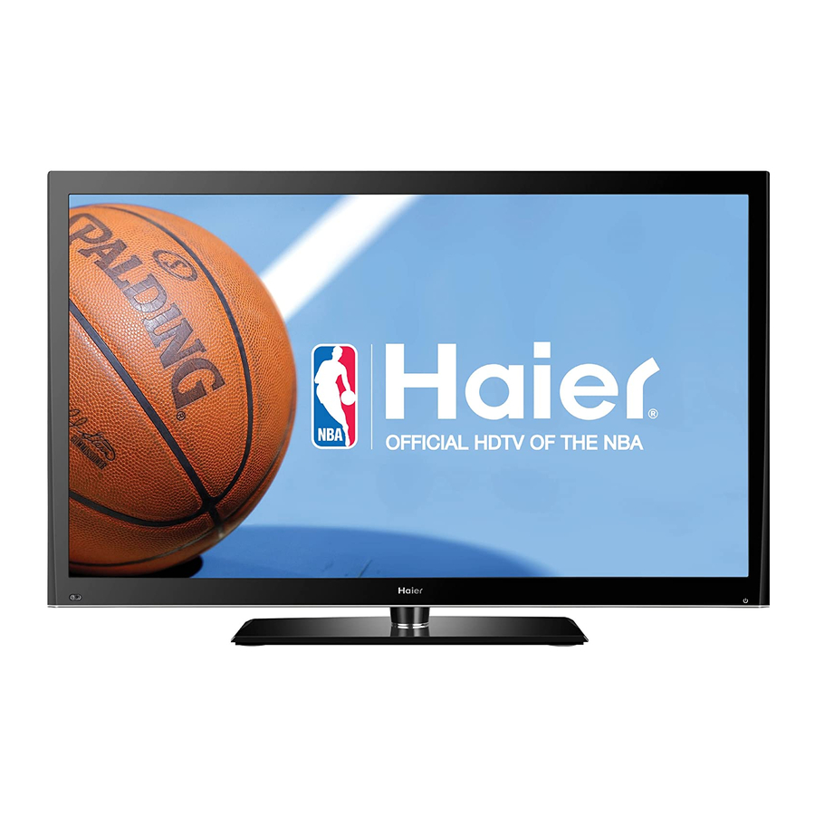 HAIER LED TV LE32C13200 OWNER'S MANUAL Pdf Download