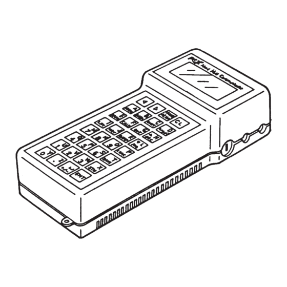 Fuji Electric FCX Series Instruction Manual