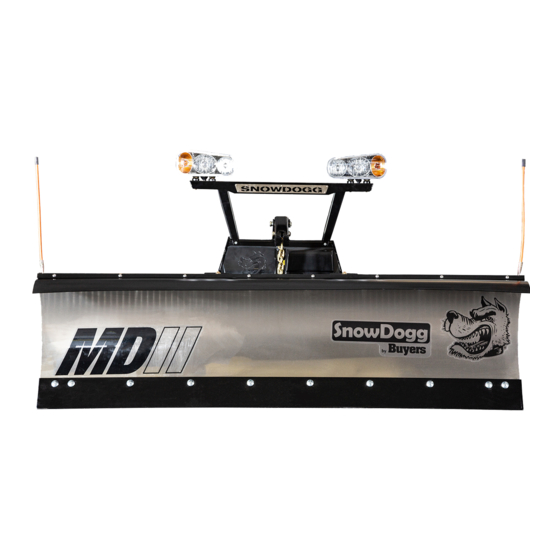 SnowDogg MD75 Owner's Manual