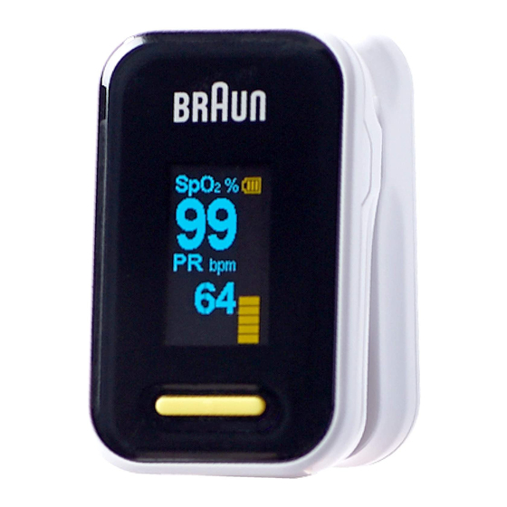 Braun BPX800 Manual