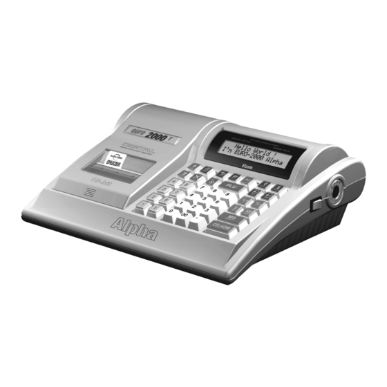 ELCOM Euro-2000T Alpha User Manual