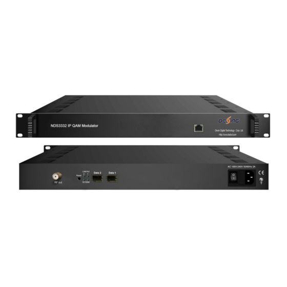 Dexing Fiber Labs NDS3332 User Manual