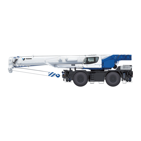 Tadano GR-800XLL-4 Manual
