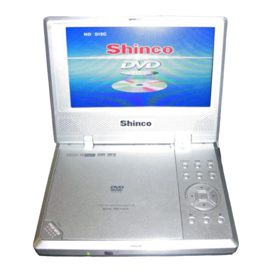 Shinco SDP1731A Service Manual
