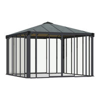 Palram Canopia Ledro 3.6x3.6 How To Assemble