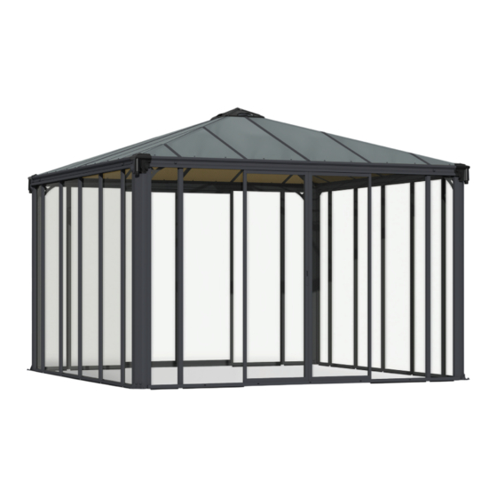 Palram Canopia Ledro 12x12 How To Assemble