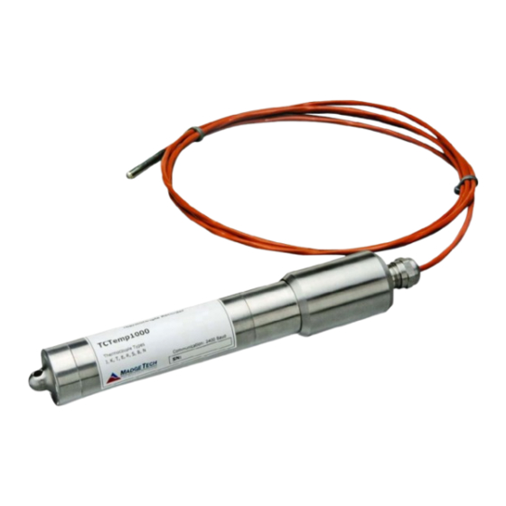 MadgeTech TCTemp1000 User Manual