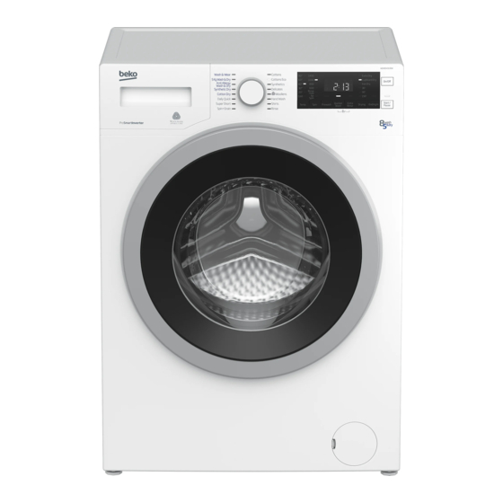 Beko WDX8543130W User Manual