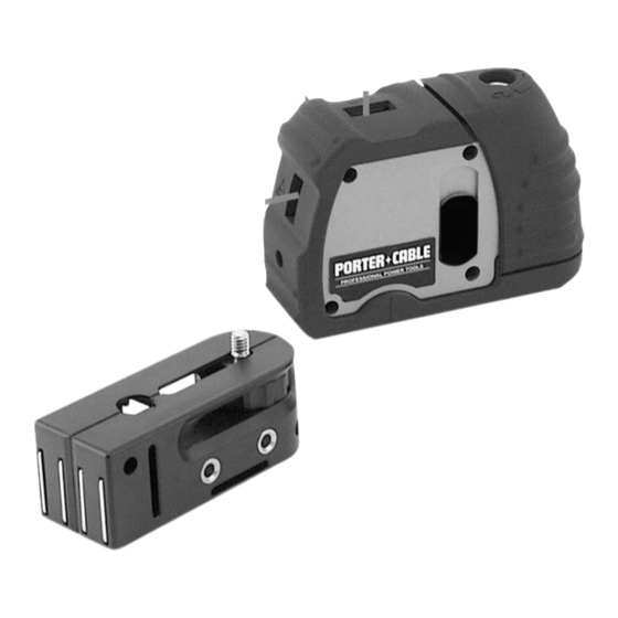 Porter-Cable Laser Square LS3100 Instruction Manual