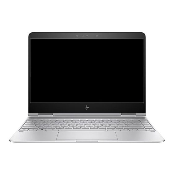 HP Spectre x360 13-w000 Manuals