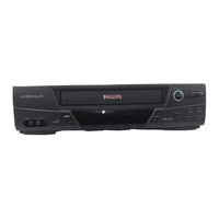 Philips 4-HEAD HI-FI VCR VR620CAT Owner's Manual